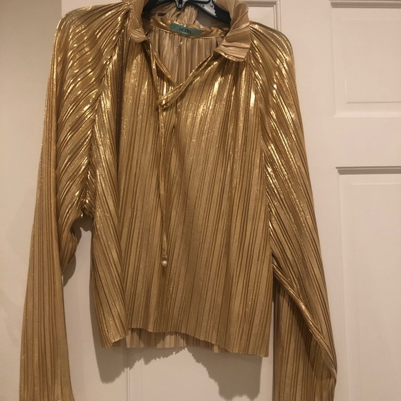 Karlie Gold blouse - Picture 1 of 1